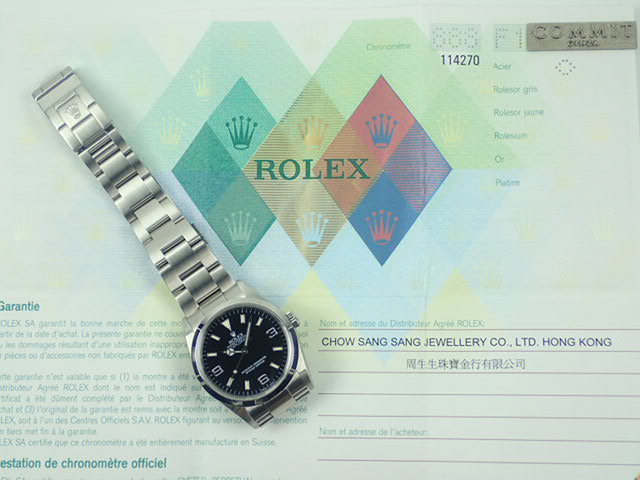 Rolex Explorer I F