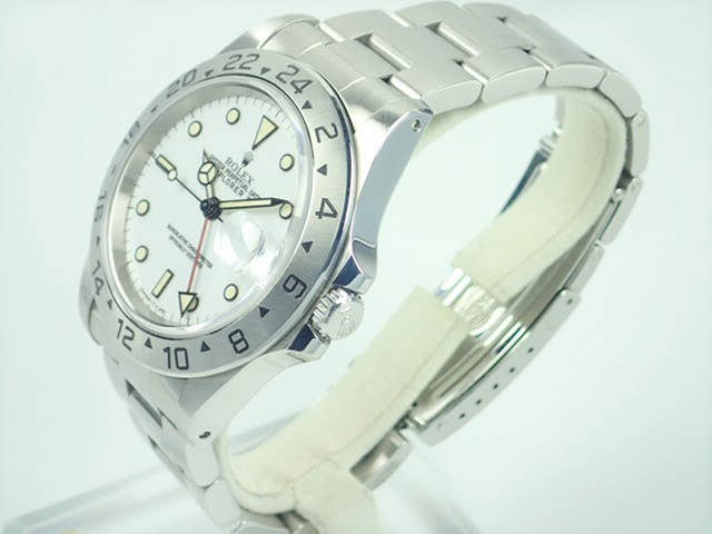 ロレックス エクスプローラーII Ref.16570 ホワイト文字盤 中古 explorer-139