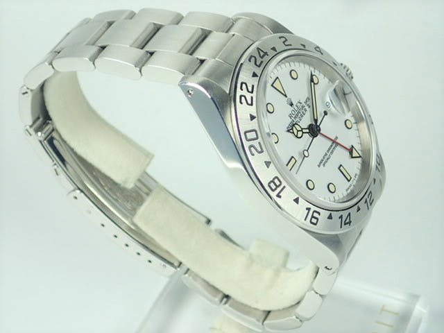 ロレックス エクスプローラーII Ref.16570 ホワイト文字盤 中古 explorer-139