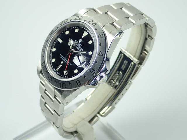 ロレックス エクスプローラーII Ref.16570 ブラック文字盤 中古 explorer-143