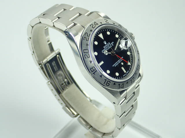 ロレックス エクスプローラーII Ref.16570 ブラック文字盤 中古 explorer-143