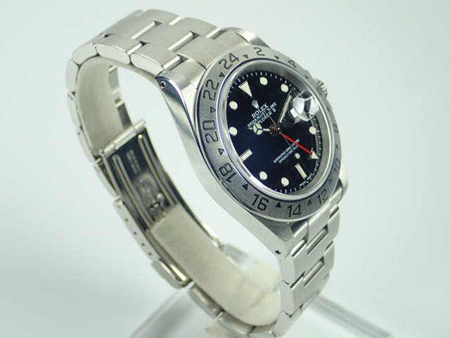 ロレックス エクスプローラーII Ref.16570 ブラック文字盤 中古 explorer-143