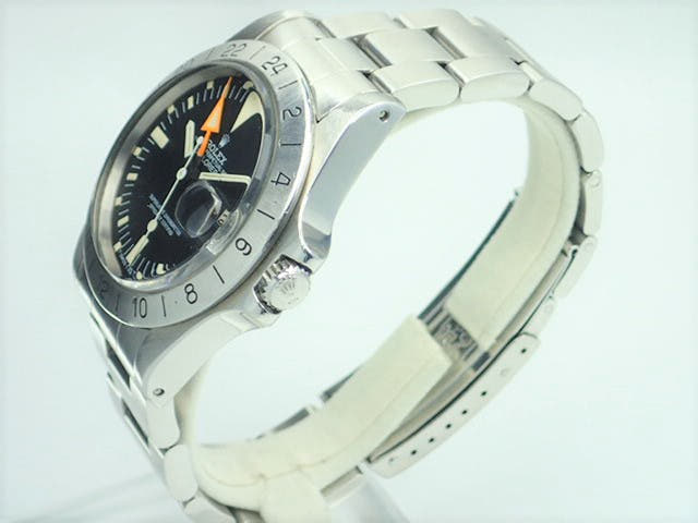 ロレックス エクスプローラーII Ref.1655 ブラック文字盤 中古 explorer-144