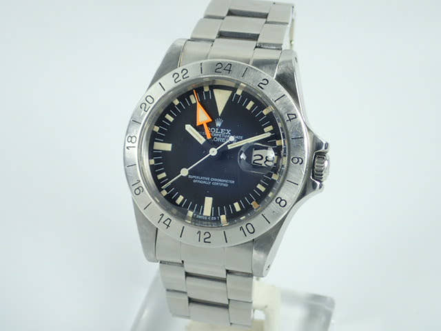 ロレックス エクスプローラーII Ref.1655 ブラック文字盤 中古 explorer-144