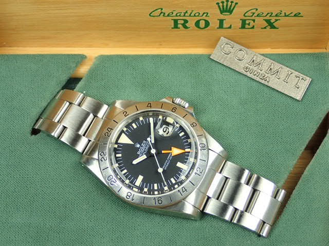 ロレックス エクスプローラーII Ref.1655 ブラック文字盤 中古 explorer-144