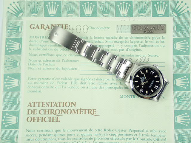 Rolex Explorer I Z Roulette