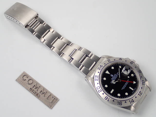 ロレックス エクスプローラーII Ref.16570 ブラック文字盤 中古 explorer-147