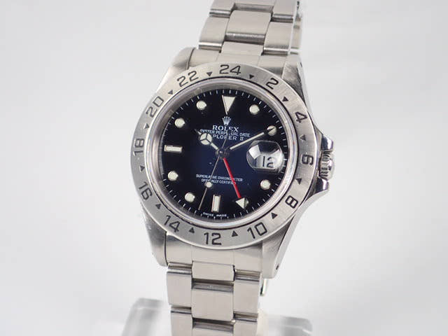 ロレックス エクスプローラーII Ref.16570 ブラック文字盤 中古 explorer-147