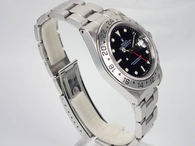 ロレックス エクスプローラーII Ref.16570 ブラック文字盤 中古 explorer-147