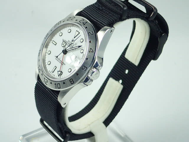 ロレックス エクスプローラーII Ref.16570 ホワイト文字盤 中古 explorer-148