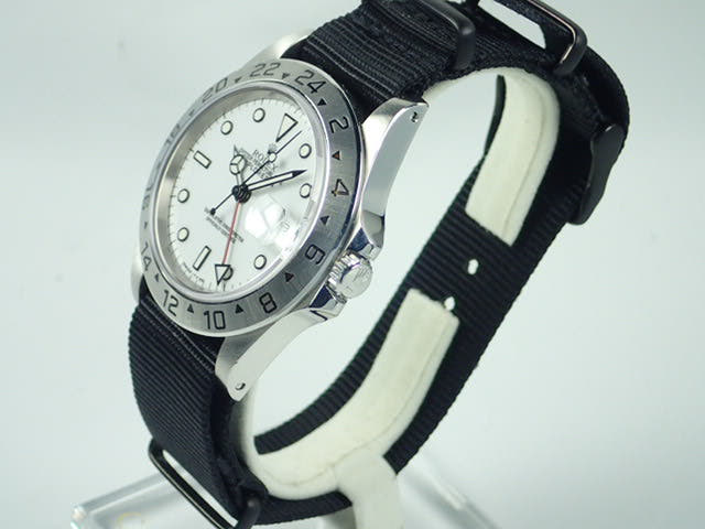 ロレックス エクスプローラーII Ref.16570 ホワイト文字盤 中古 explorer-148