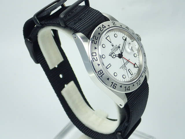 ロレックス エクスプローラーII Ref.16570 ホワイト文字盤 中古 explorer-148