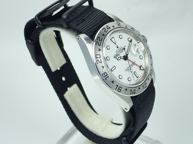 ロレックス エクスプローラーII Ref.16570 ホワイト文字盤 中古 explorer-148