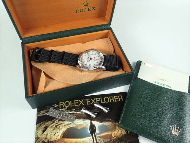 Rolex Explorer II White Dial S Series