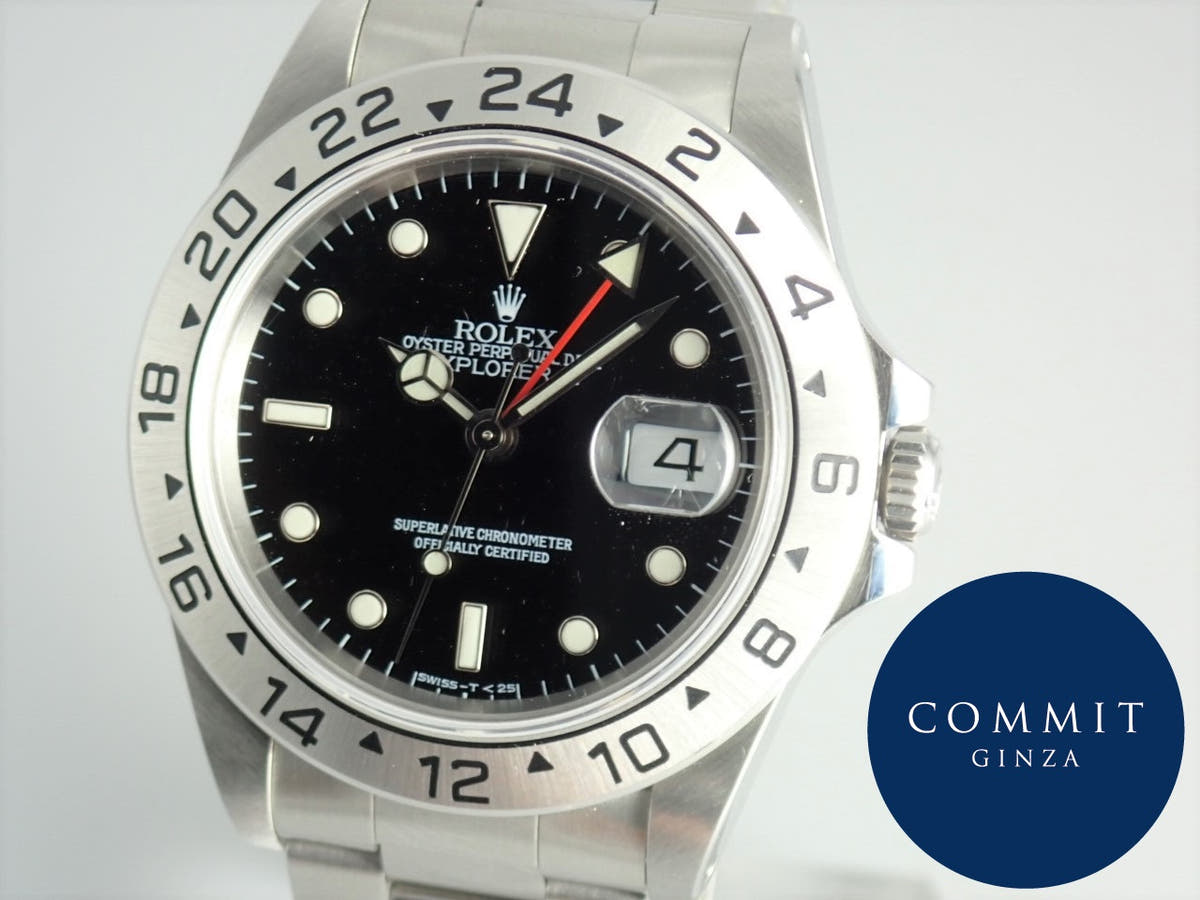 ロレックス エクスプローラーII Ref.16570 ブラック文字盤 中古 explorer-151