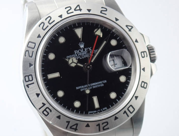 ロレックス エクスプローラーII Ref.16570 ブラック文字盤 中古 explorer-151