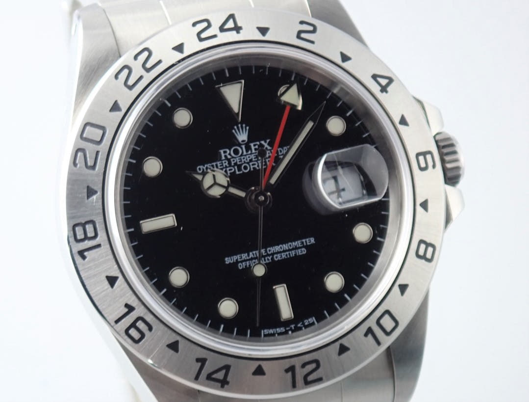 ロレックス エクスプローラーII Ref.16570 ブラック文字盤 中古 explorer-151