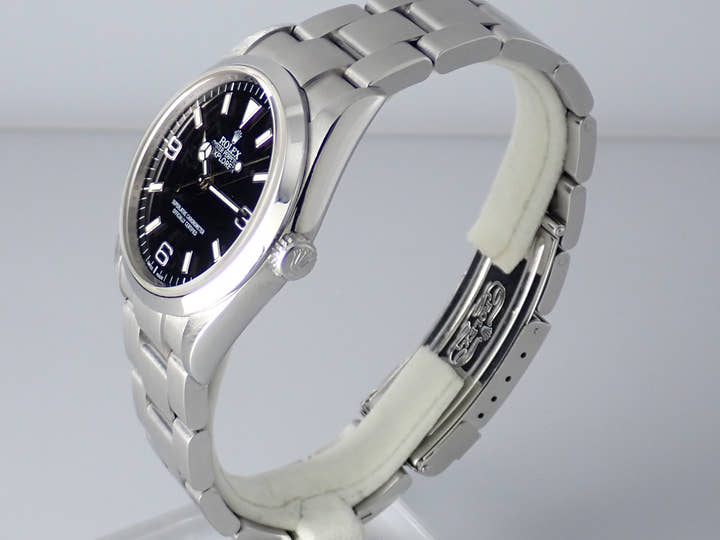 ロレックス エクスプローラーI Ref.14270 ブラック文字盤 中古 explorer-152