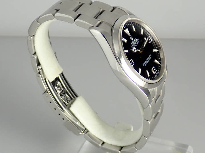 ロレックス エクスプローラーI Ref.14270 ブラック文字盤 中古 explorer-152