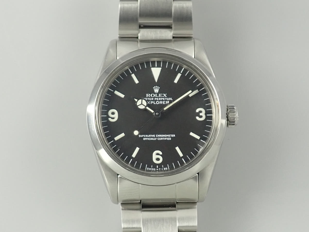 ロレックス エクスプローラーI Ref.1016 ブラック文字盤 中古 835997YX