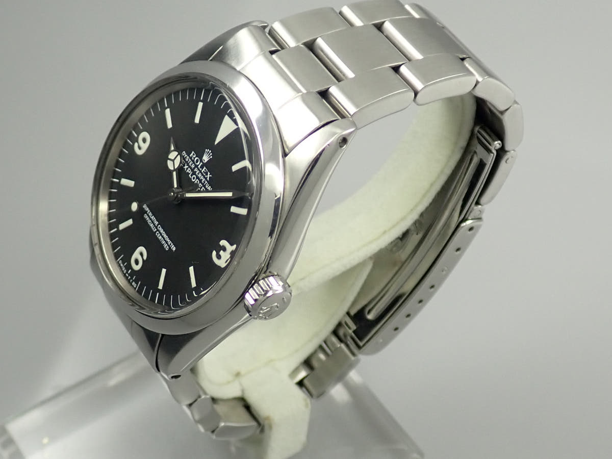 ロレックス エクスプローラーI Ref.1016 ブラック文字盤 中古 835997YX