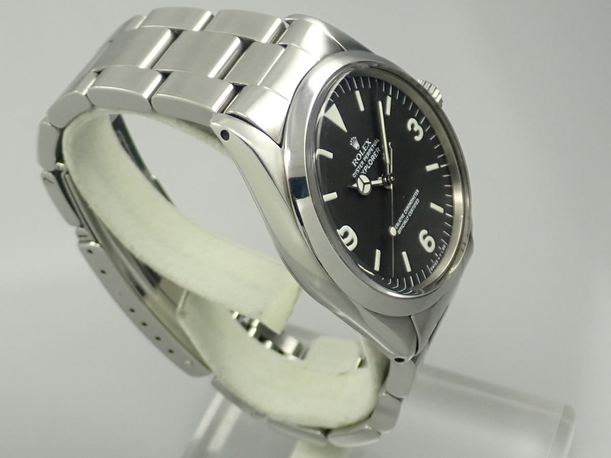 ロレックス エクスプローラーI Ref.1016 ブラック文字盤 中古 835997YX