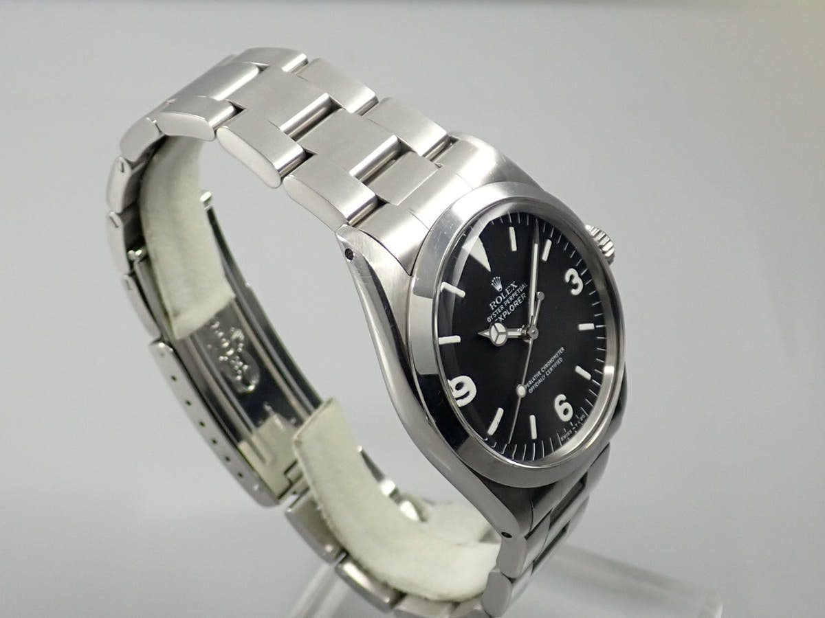 ロレックス エクスプローラーI Ref.1016 ブラック文字盤 中古 0RF68447