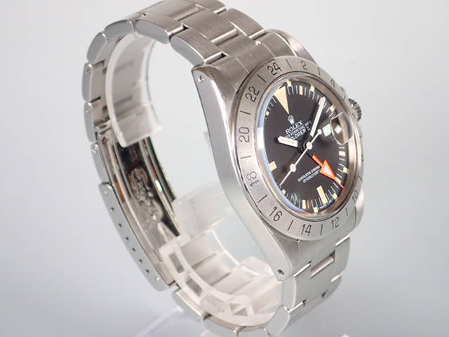 ロレックス エクスプローラーII Ref.1655 ブラック文字盤 中古 explorer-16