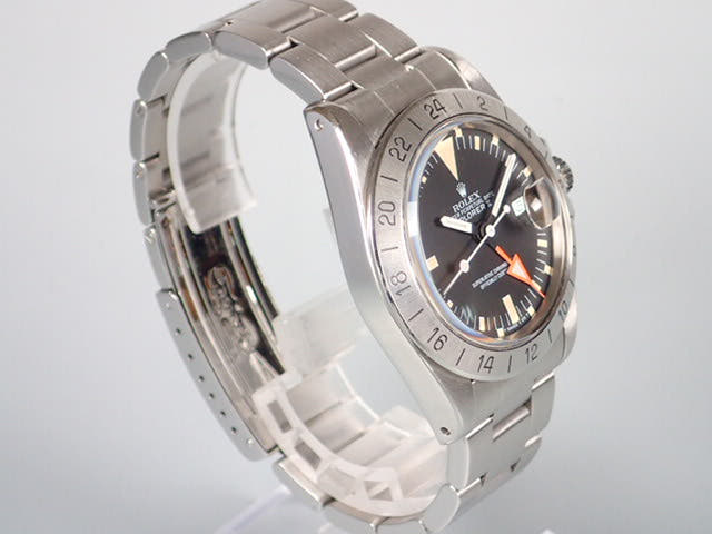 ロレックス エクスプローラーII Ref.1655 ブラック文字盤 中古 explorer-16
