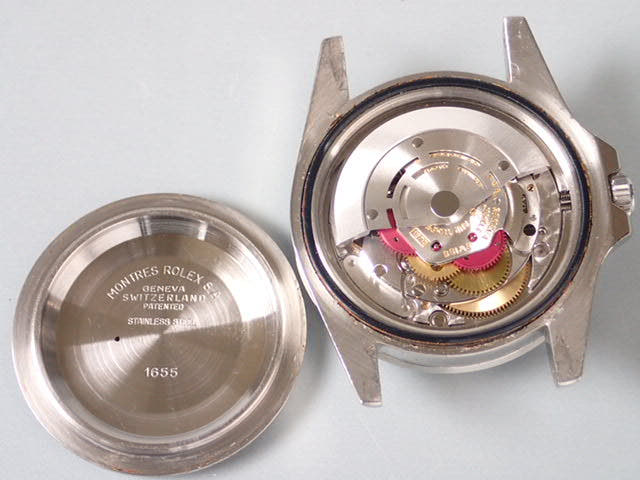 ロレックス エクスプローラーII Ref.1655 ブラック文字盤 中古 explorer-16