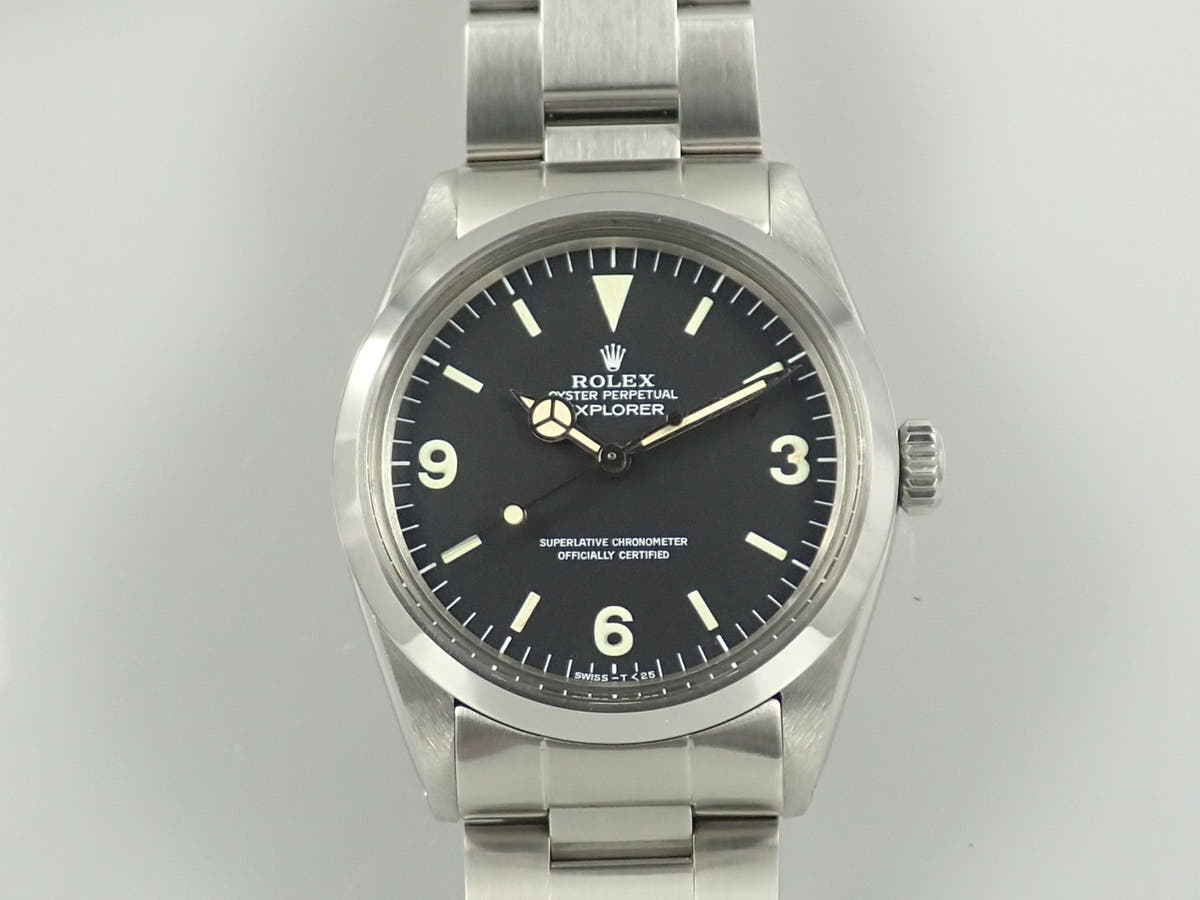 ロレックス エクスプローラーI Ref.1016 ブラック文字盤 中古 0L9031ZL