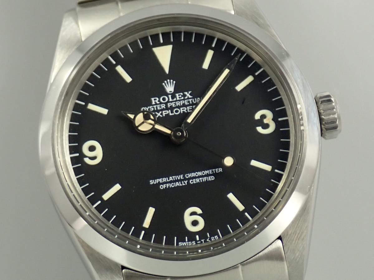 ロレックス エクスプローラーI Ref.1016 ブラック文字盤 中古 0L9031ZL
