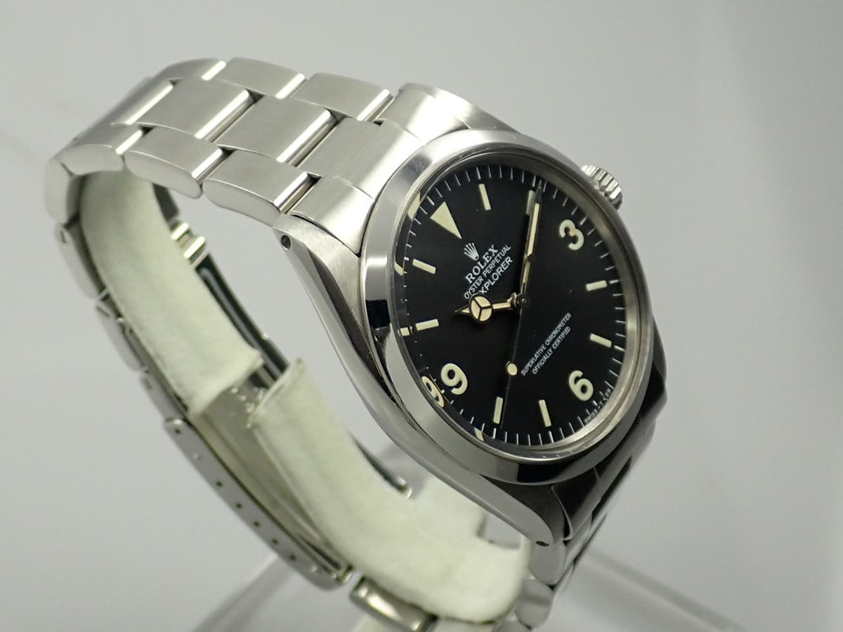ロレックス エクスプローラーI Ref.1016 ブラック文字盤 中古 0L9031ZL