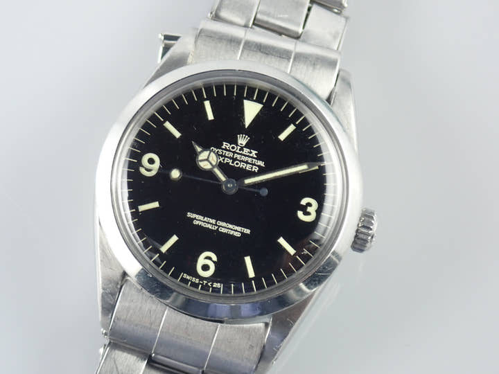 ロレックス エクスプローラー Ref.1016M ブラック文字盤 中古 explorer-163