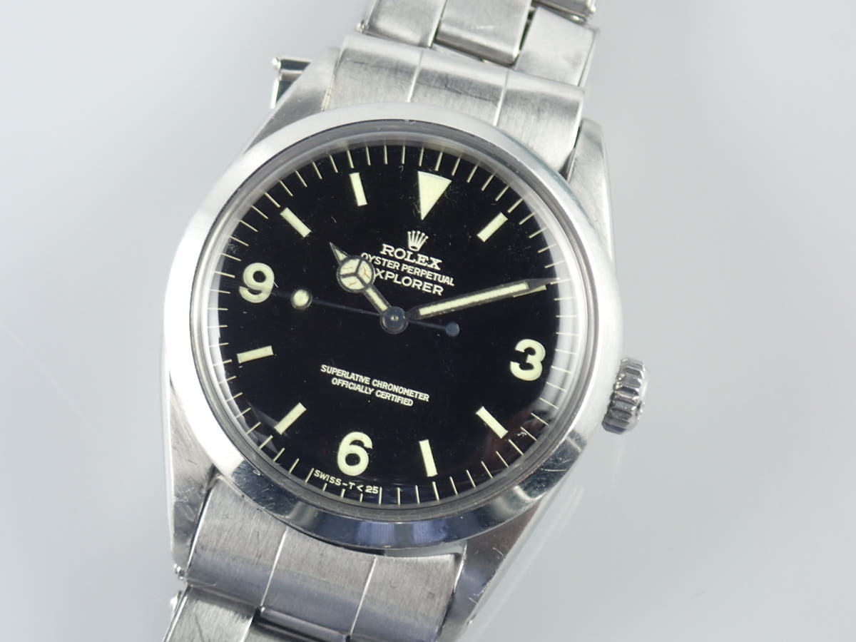 ロレックス エクスプローラー Ref.1016M ブラック文字盤 中古 explorer-163