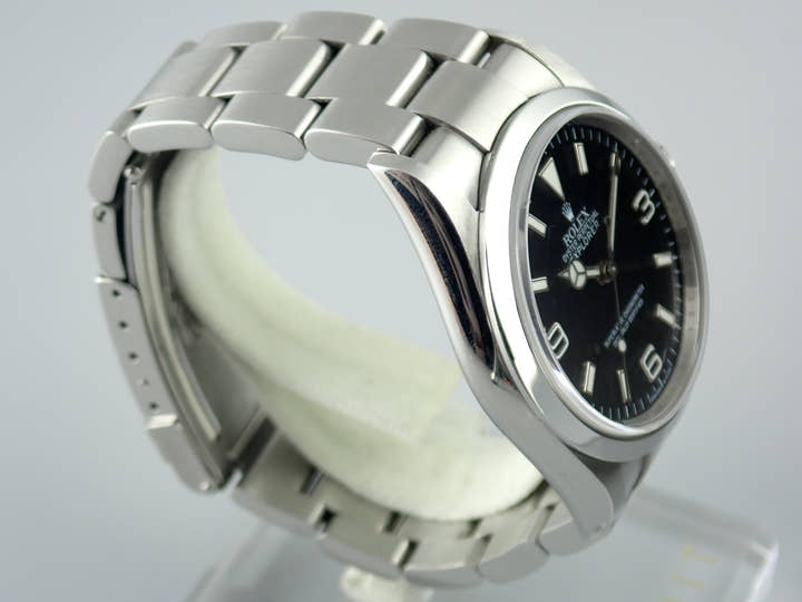 ロレックス エクスプローラーI Ref.114270 ブラック文字盤 中古 explorer-166