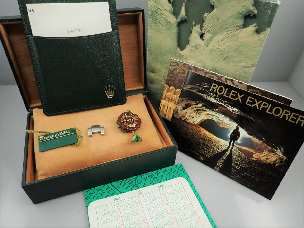 Rolex Explorer &lt;Warranty box and other items&gt;