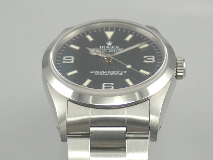 ロレックス エクスプローラーI Ref.14270 ステンレススチール ブラック文字盤