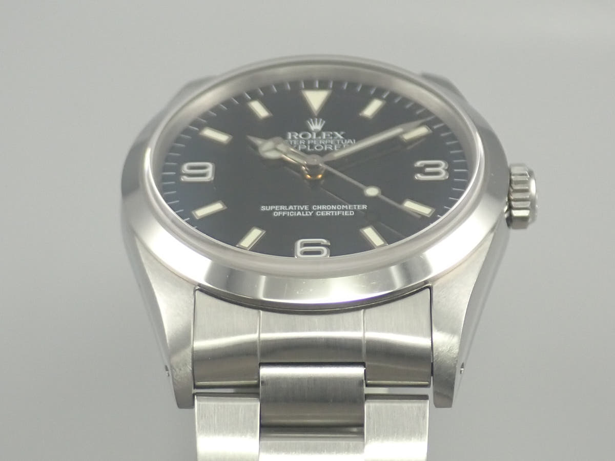ロレックス エクスプローラーI Ref.14270 ブラック文字盤 中古 JVF58719