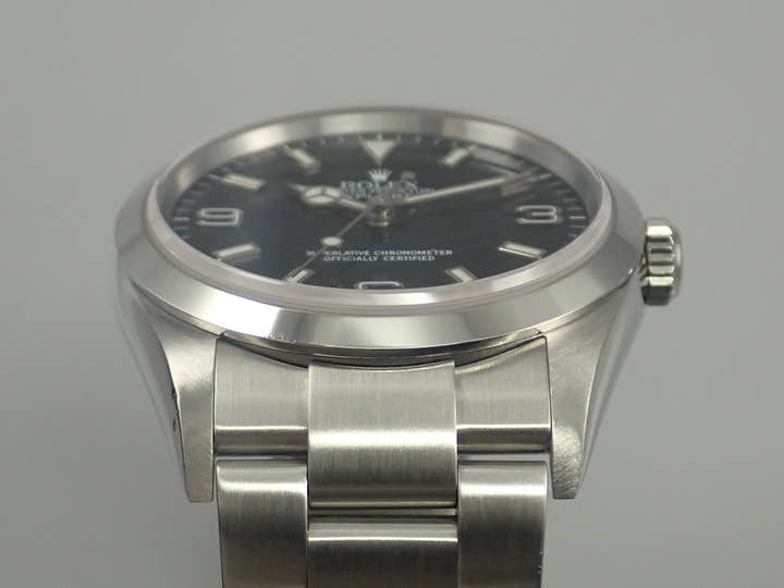 ロレックス エクスプローラーI Ref.114270 ステンレススチール ブラック文字盤