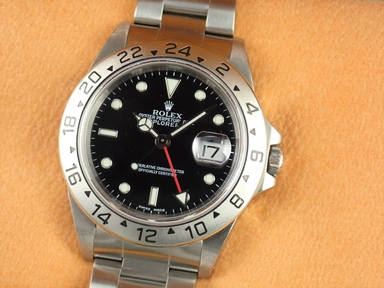 Rolex Explorer II Black A serial number