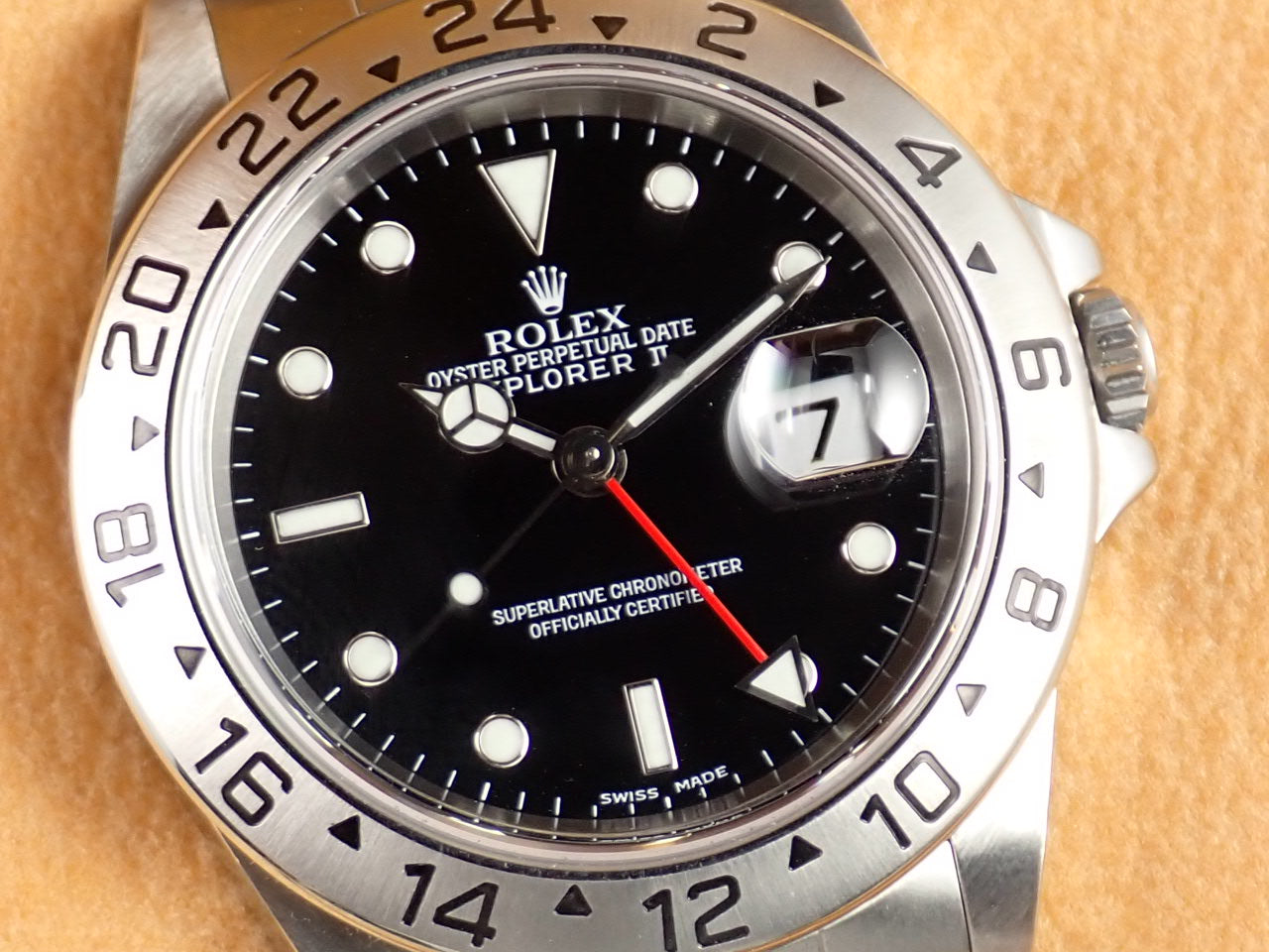 Rolex Explorer II Black A serial number