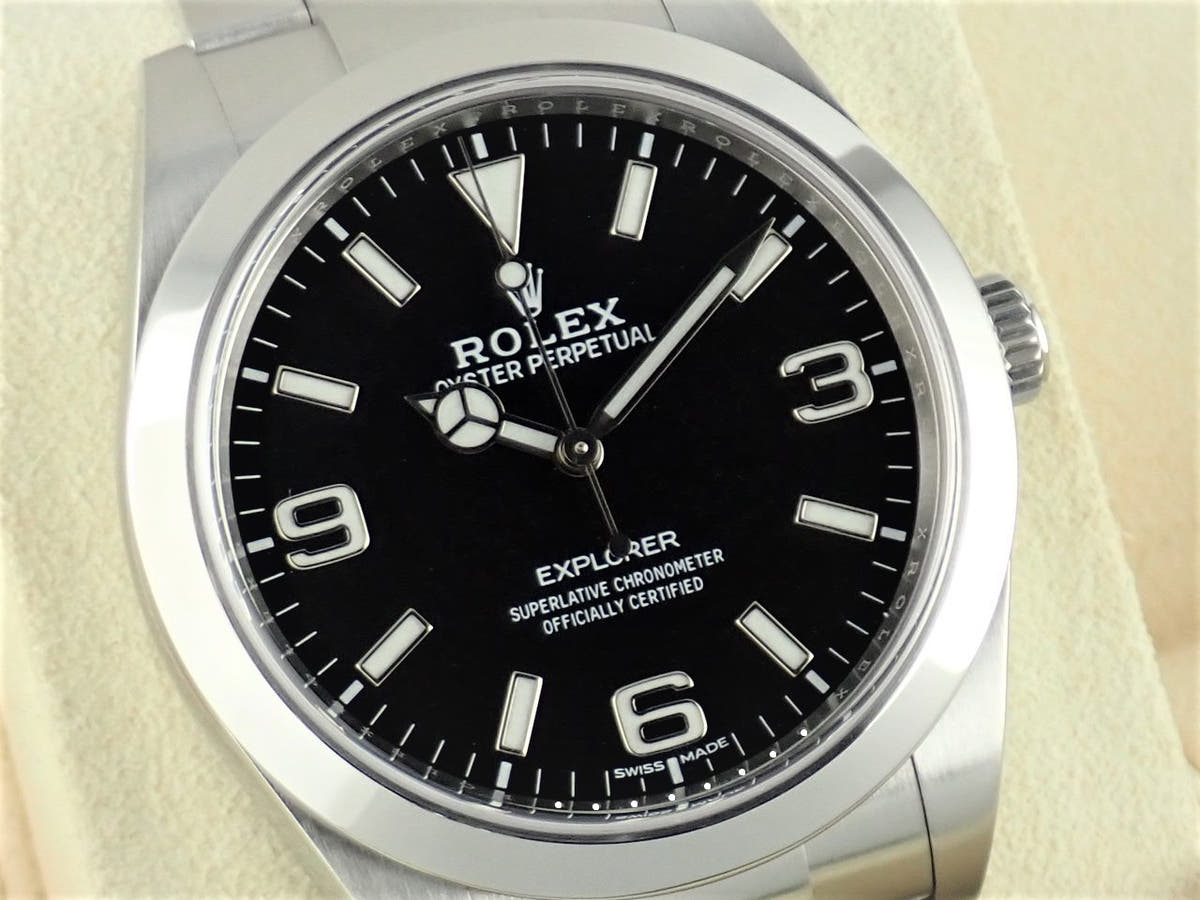 ロレックス エクスプローラー Ref.214270 ブラック文字盤 中古 explorer-169