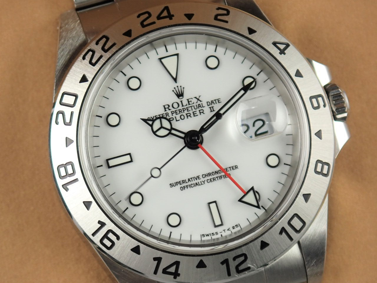 Rolex Explorer II White U serial number