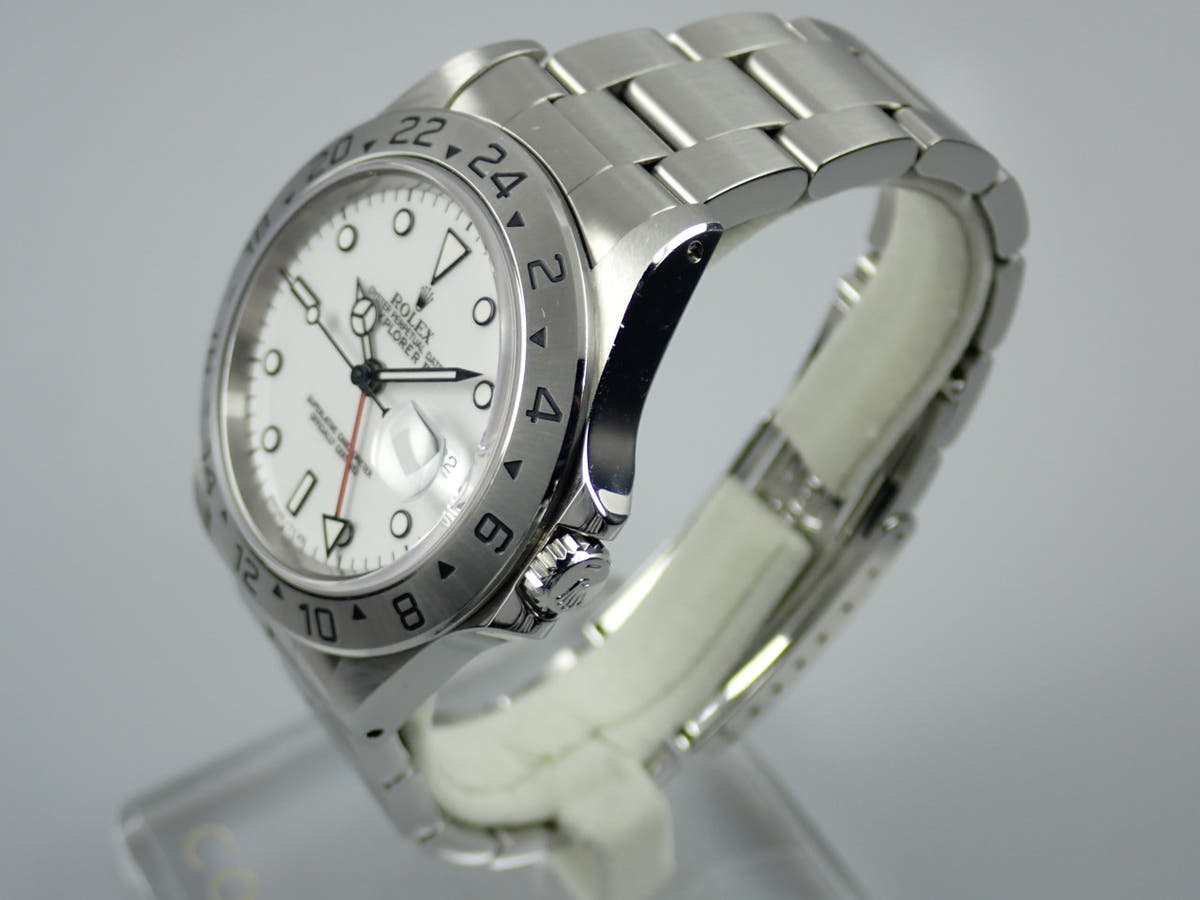 ロレックス エクスプローラーII Ref.16570 ホワイト文字盤 中古 explorer-173