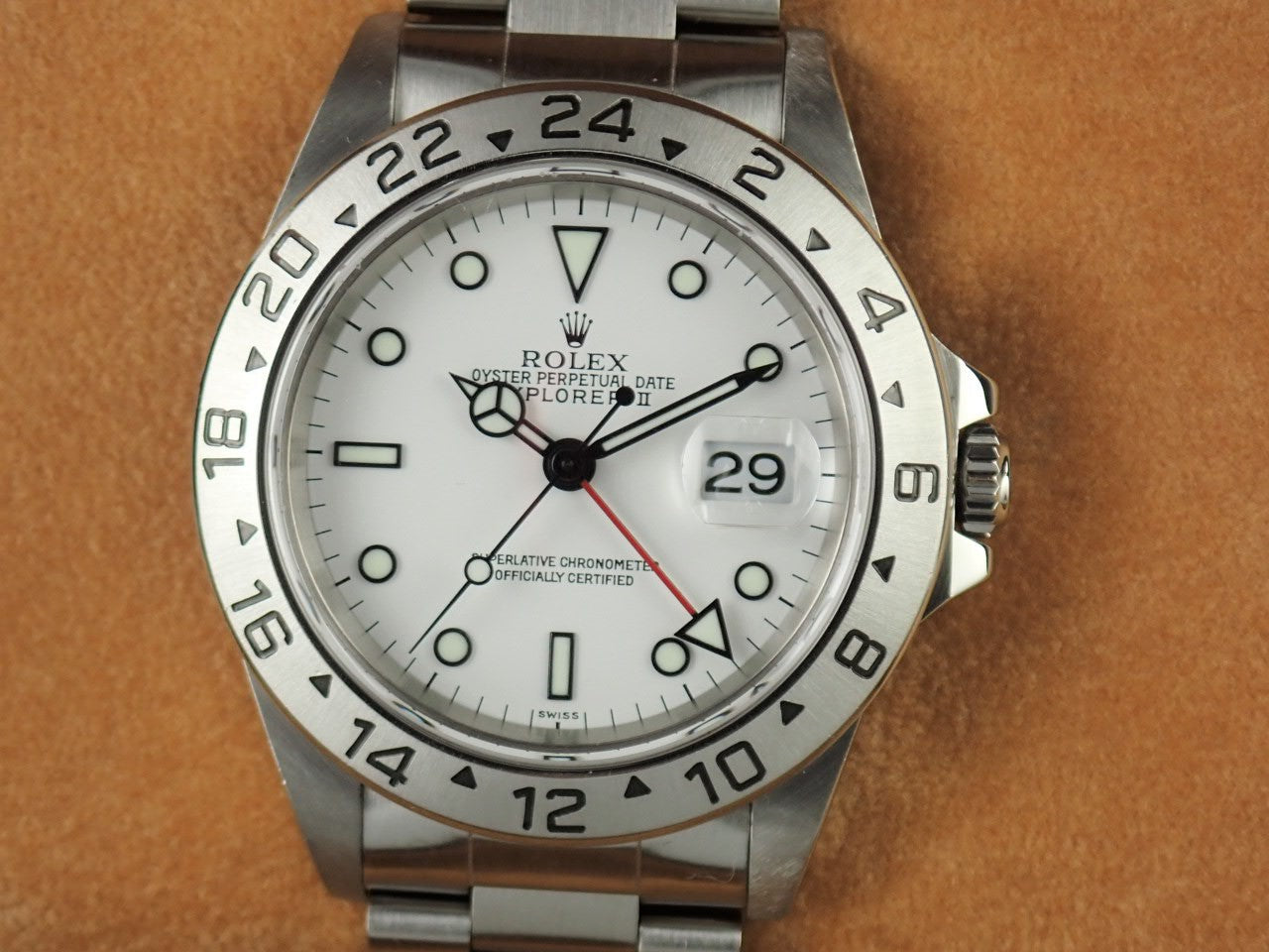 Rolex Explorer II White A serial number