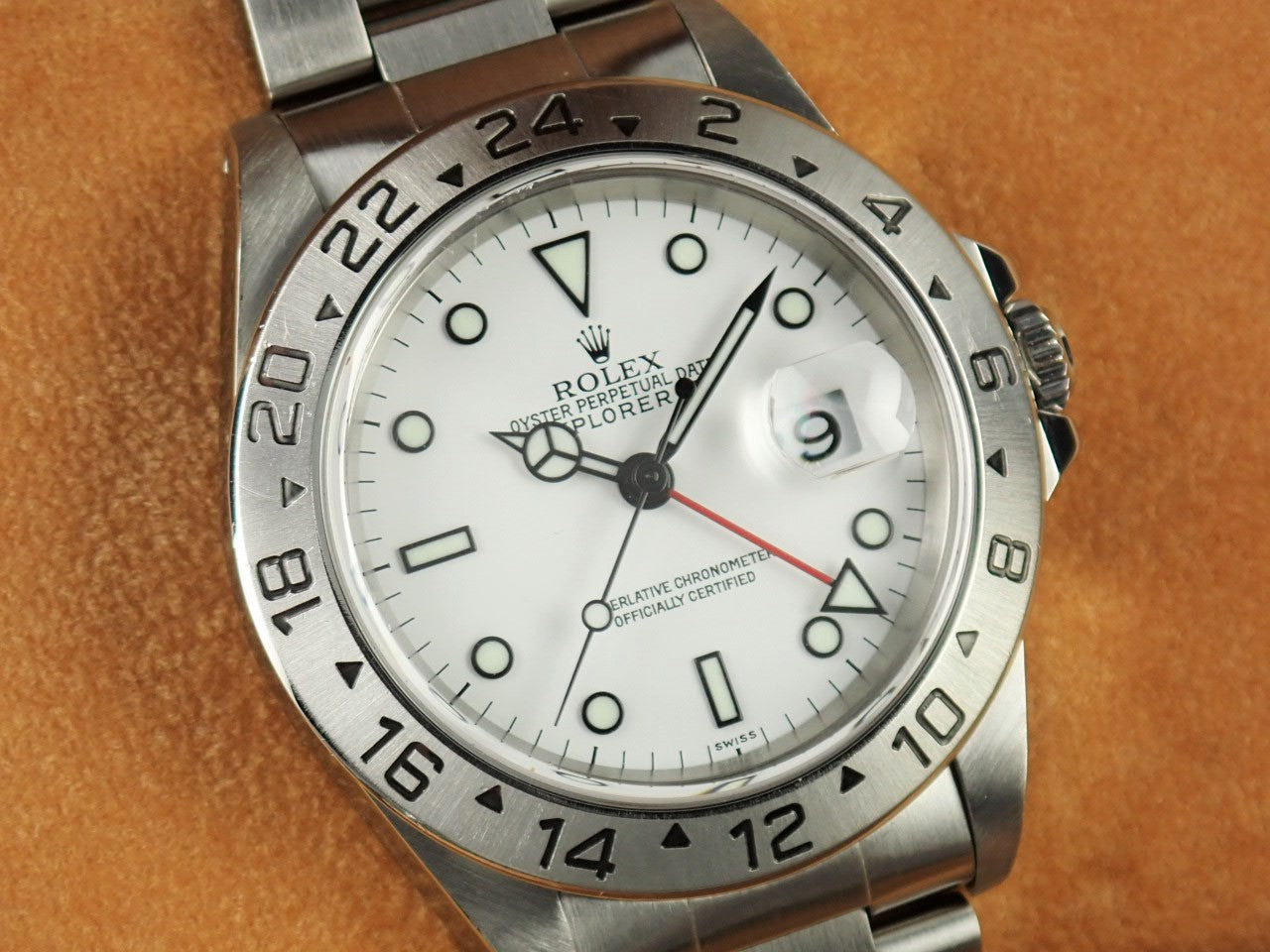 Rolex Explorer II White A serial number