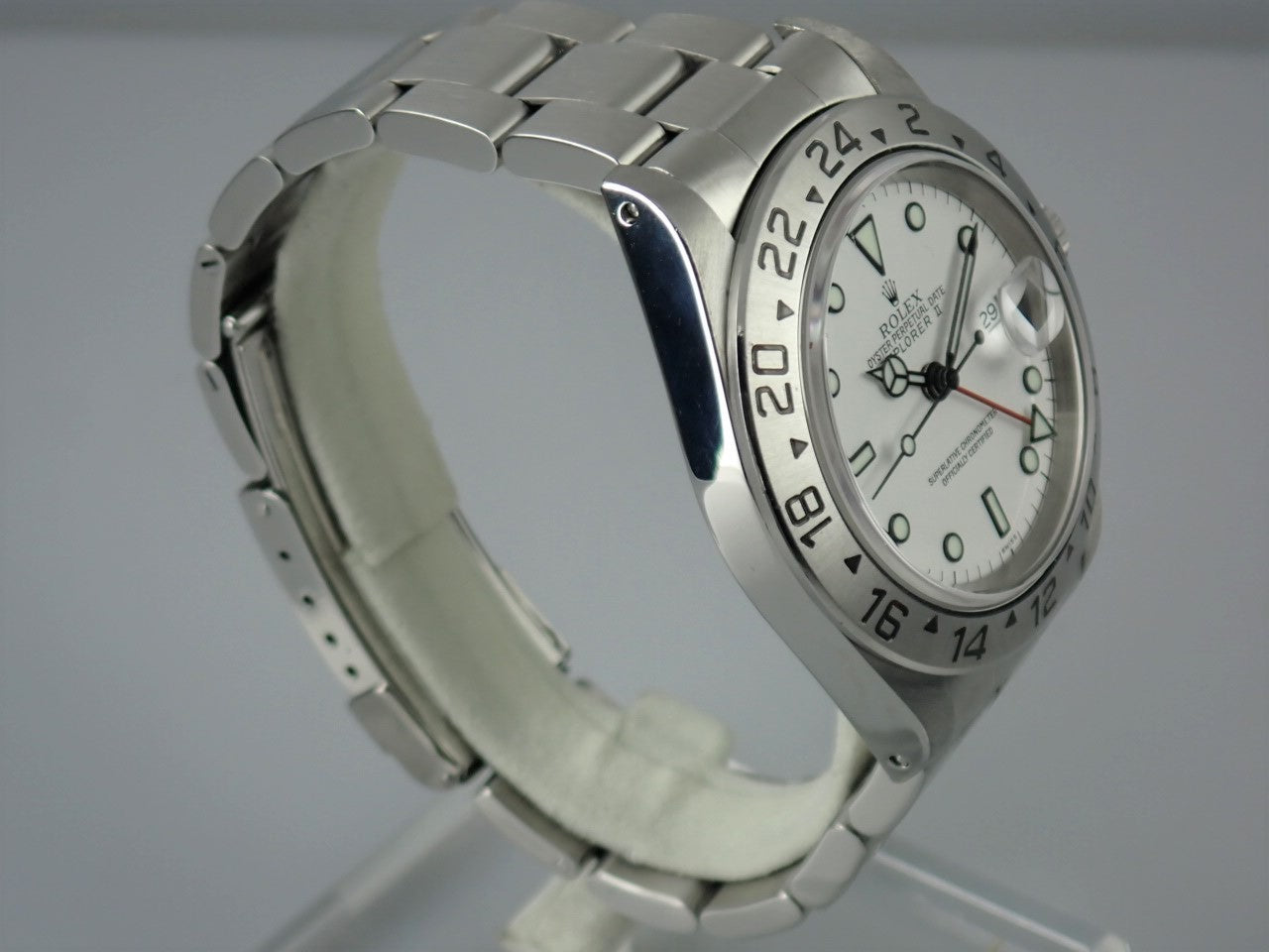 Rolex Explorer II White A serial number