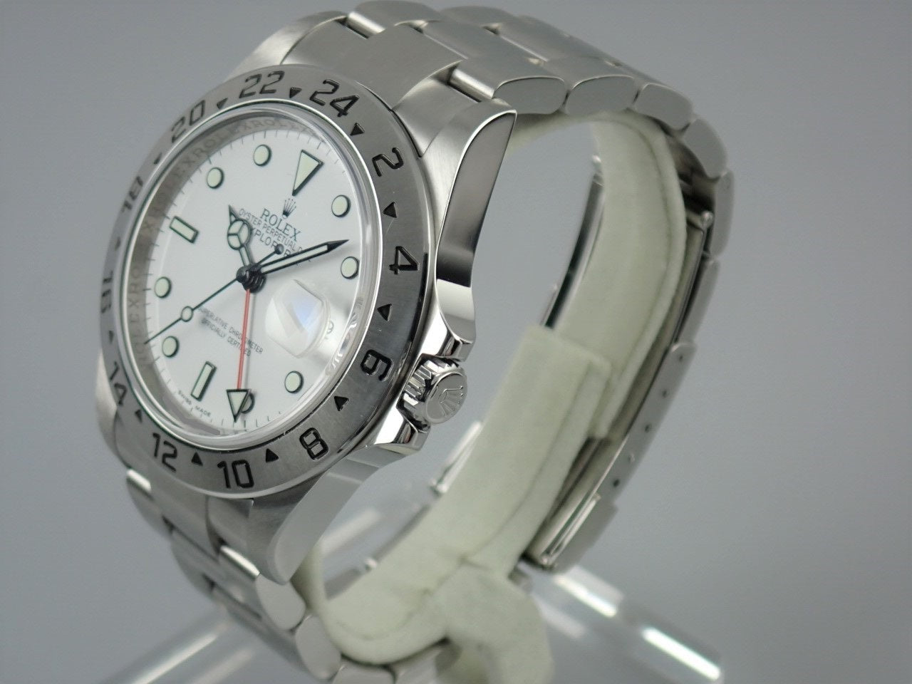 Rolex Explorer II White G serial number