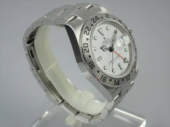 Rolex Explorer II Ref.16570 White Dial Used explorer-175